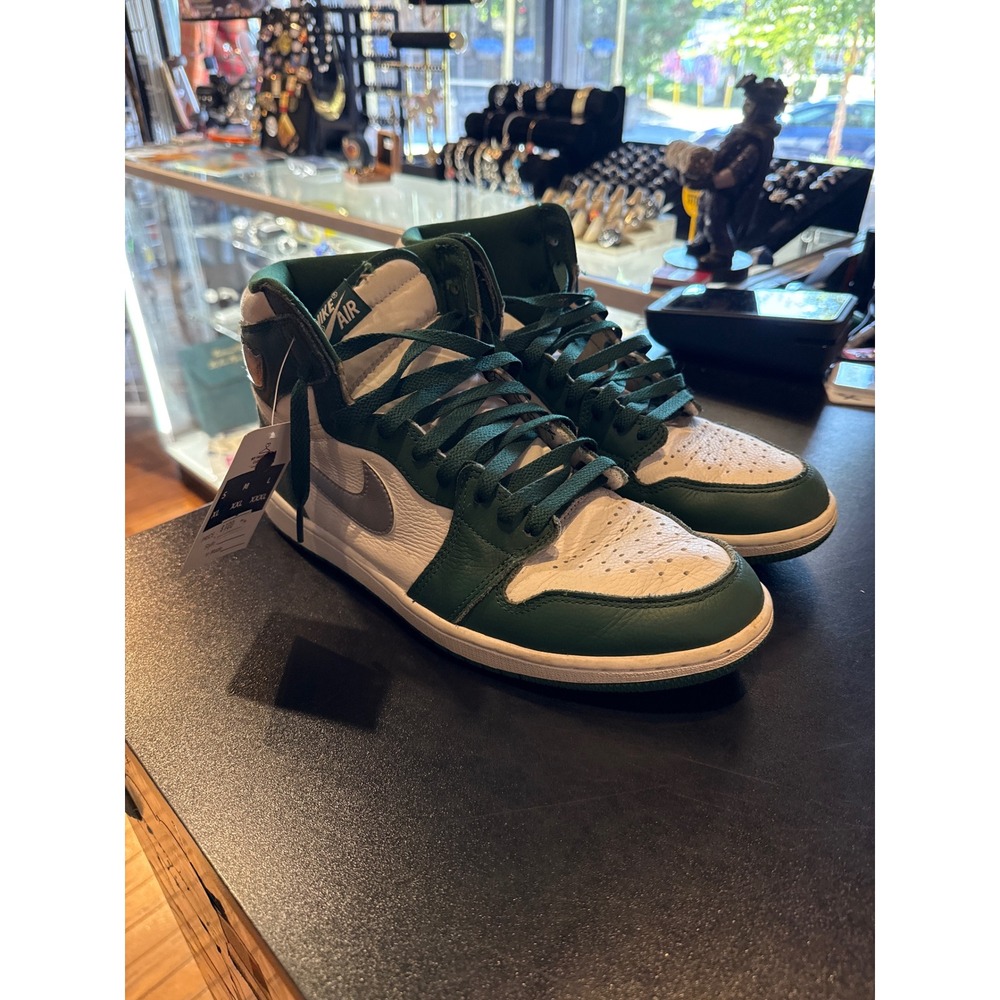 Nike Air Jordan 1 Retro High OG Gorge Green White Silver DZ5485-303 Mens Sneaker